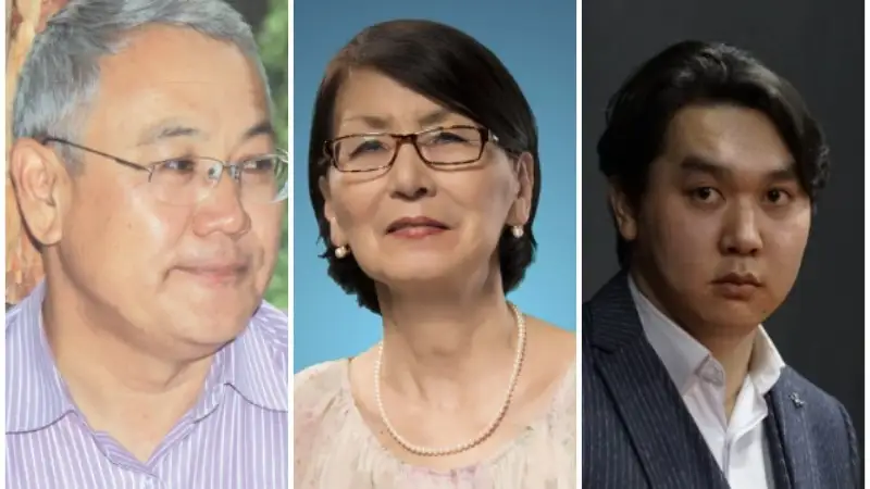 Суретте: Ж. Қрғасбек, Ә. Бөпежанова, Ә. Рахат