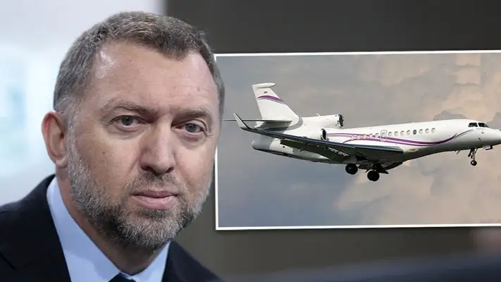 Дерипаска  и его самолет