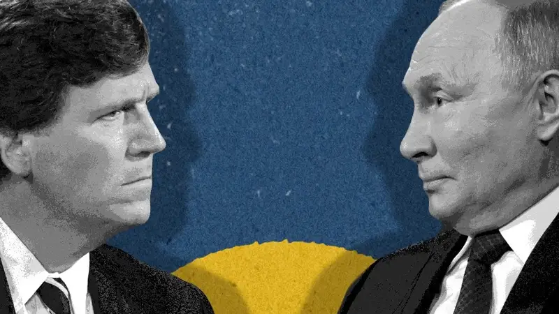 Карлсон мен Путин