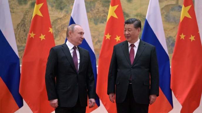 Путин, Си Цзиньпин Владимир Путин мен Си Цзиньпин