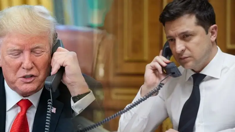 Зеленский мен Трамп