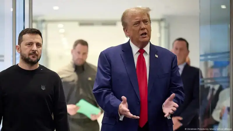 Зеленский мен Трамп