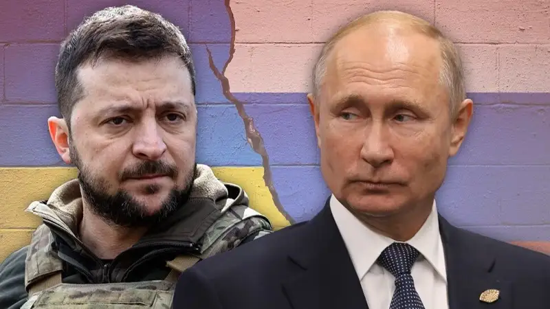 Путин мен Зеленский