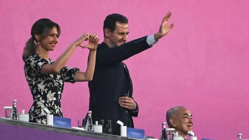 Башар Асад пен жұбайы