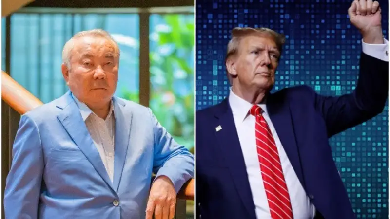 Назарбаев пен Трамп