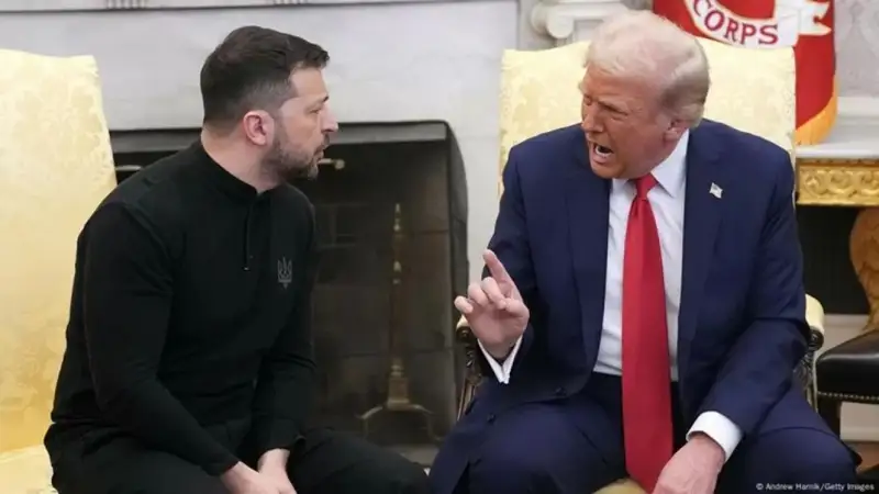 Зеленский мен Трамп