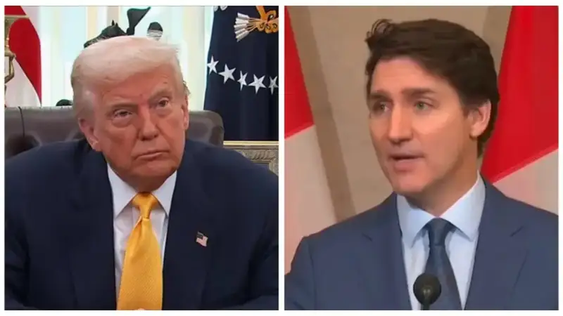 Трамп пен Джастин Трюдо