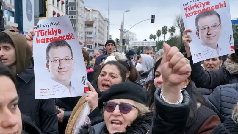 Түркиядағы көтеріліс.