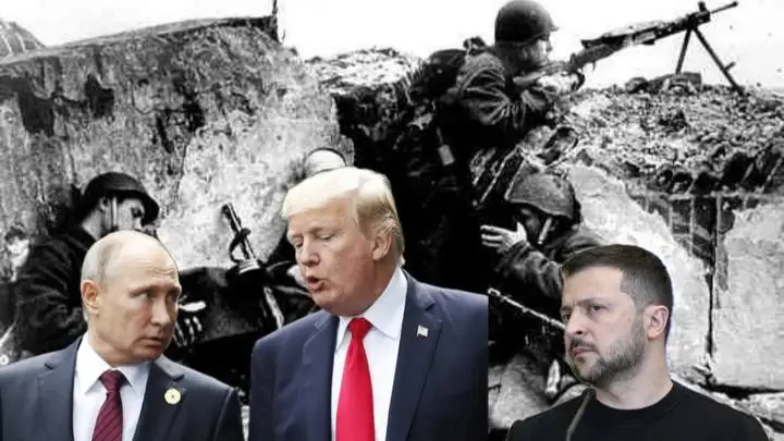 Трамп, Путин, Зеленский