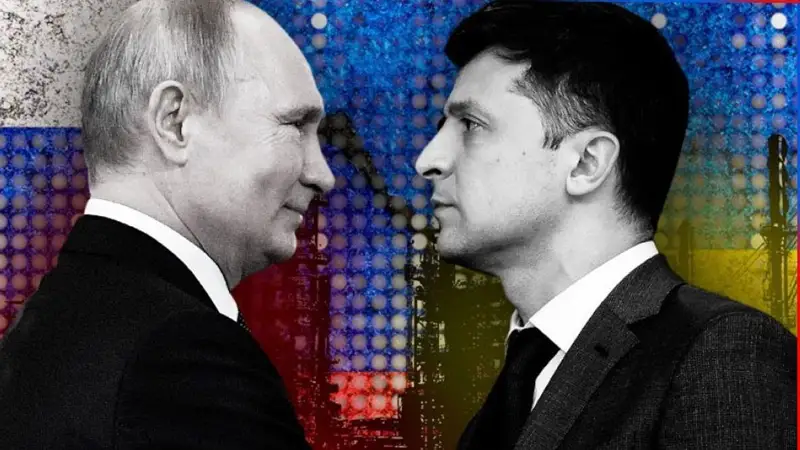 Зеленский, Путин