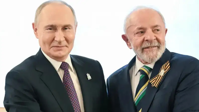 Бразилия президенті мен Путин