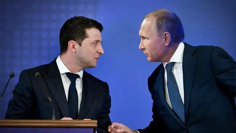 Путин Зеленский