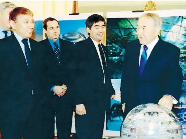 Ермегияев пен Назарбаев
