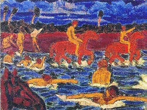 «Қызыл аттар». Ресей, Петербург, 1911 ж.