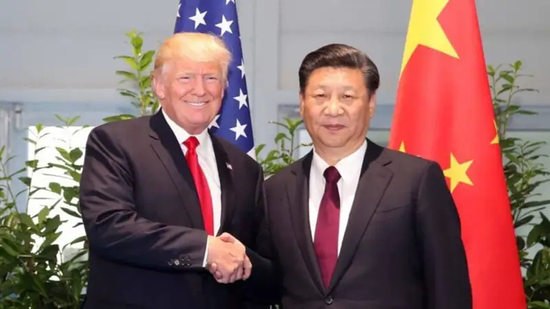 Трамп Си Цзиньпин