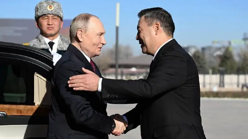 Путин мен Жапаров