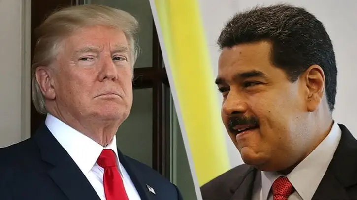 Трамп пен Мадуро