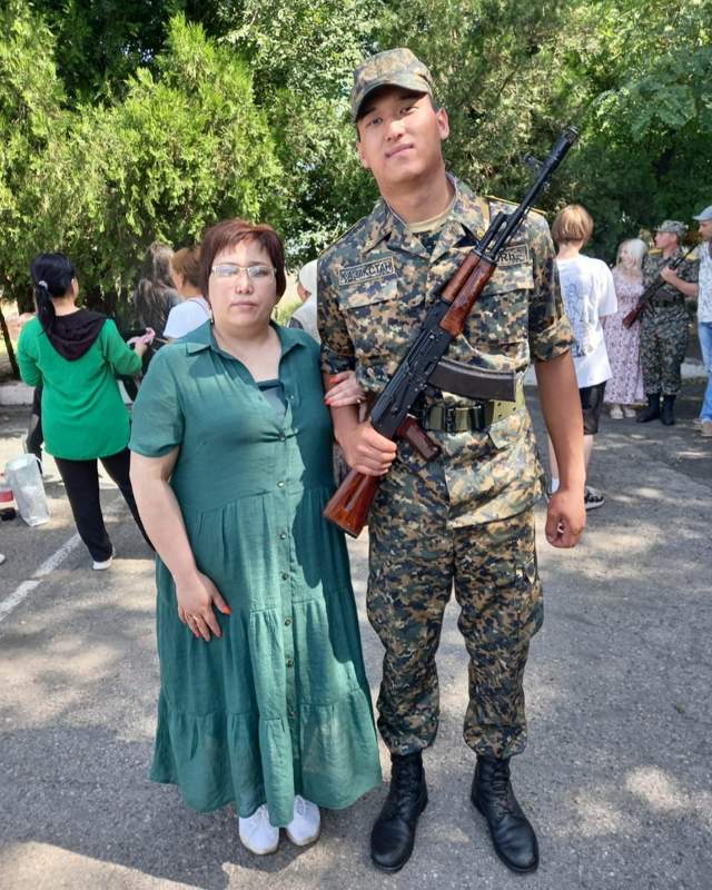 Алмас Шахимов пен Индира Туғанбаева Алмас Шахимов