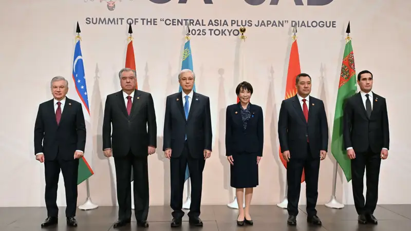 Әлиев, Жапаров, Тоқаев, Рахмон, Бердымухамедов, Мирзеев