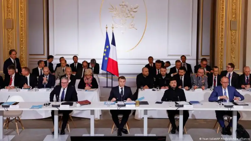 Мерц, Макрон, Зеленский