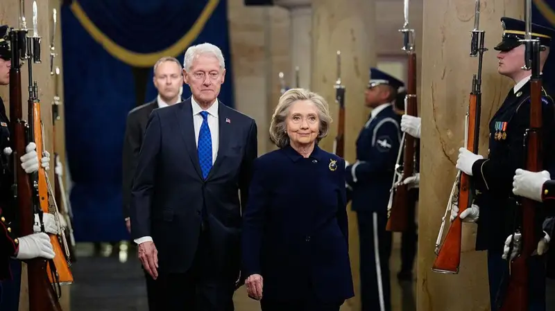 Билл и Хиллари Клинтондар