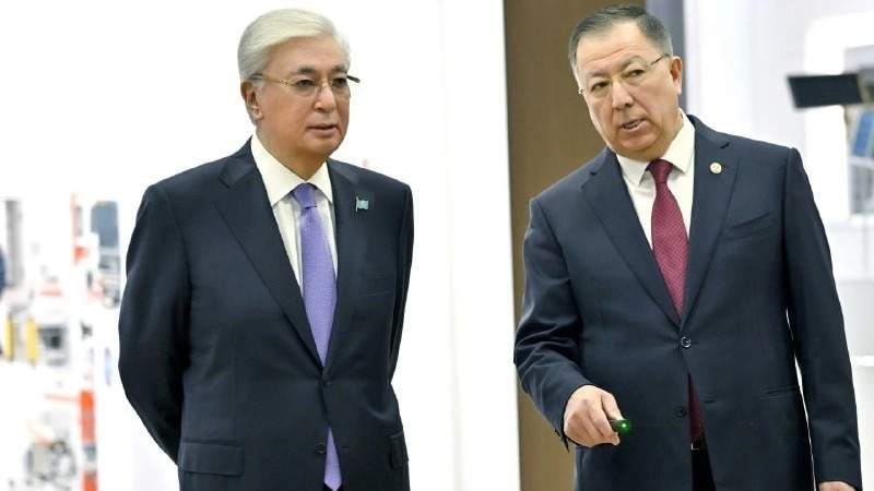 Тоқаев пен Түймебаев Тоқаев пен Түймебаев