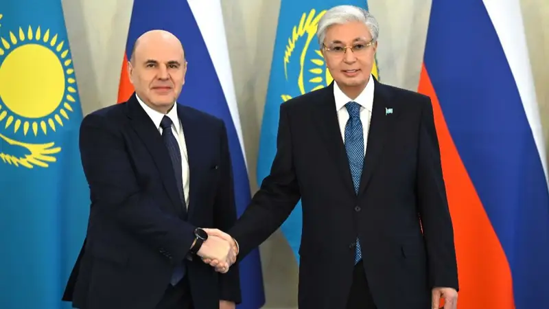  Мишустин мен Тоқаев 