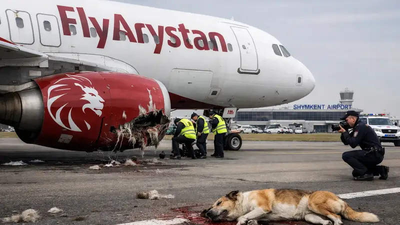 FlyArystan ұшағы 