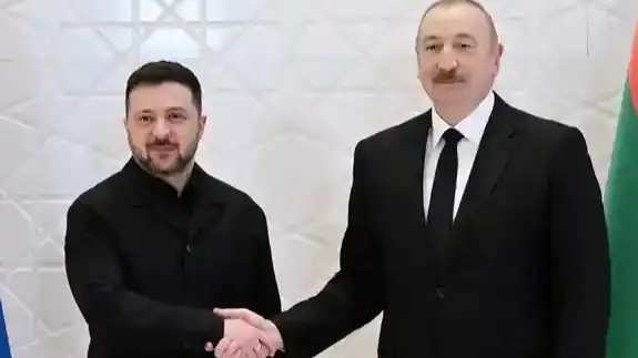 Зеленский мен Әлиев