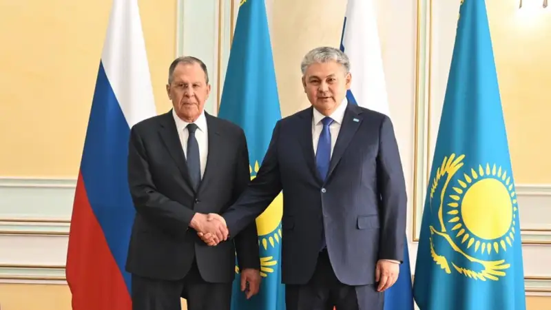 Ермек Көшербаев Сергей Лавров