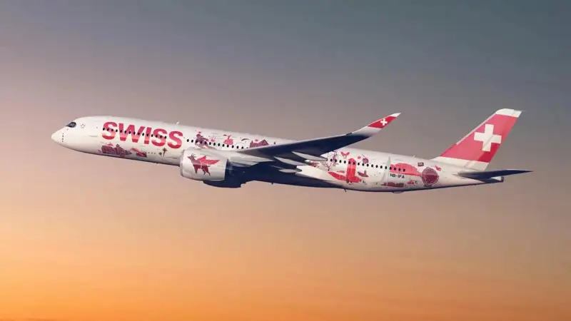 Swiss Airbus A350 