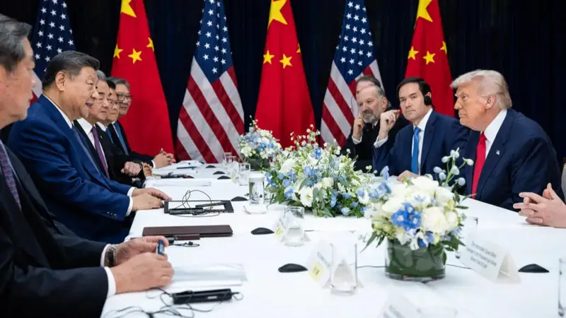 Дональд Трамп және Си Цзиньпин