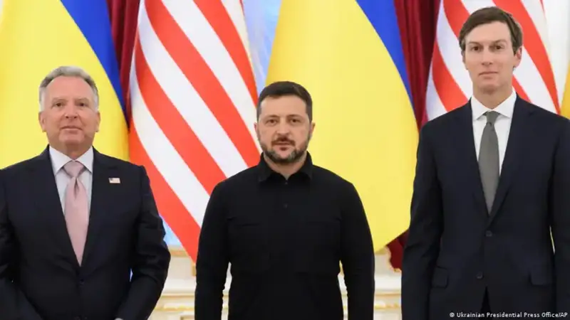 Уиткофф, Зеленский және Кушнер