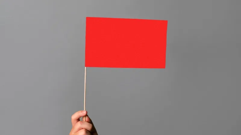 red flag